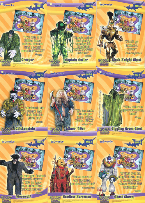 scooby doo 2 monsters cards