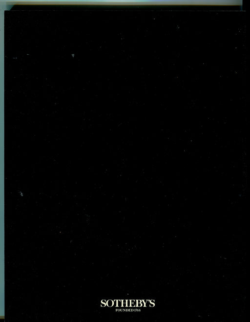 Sothebys Auction Catalog Sept 26 1992 French & Continental Furniture Decorations   - TvMovieCards.com