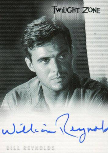 Twilight Zone 3 Shadows and Substance Bill Reynolds Autograph Card A-55   - TvMovieCards.com