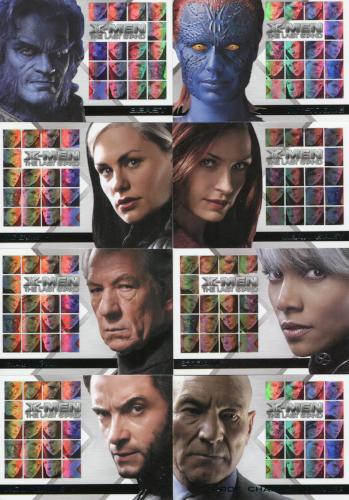 X-Men: The Last Stand Movie Casting Call Chase Card Set 16 Cards CC1 - CC16 - TvMovieCards.com