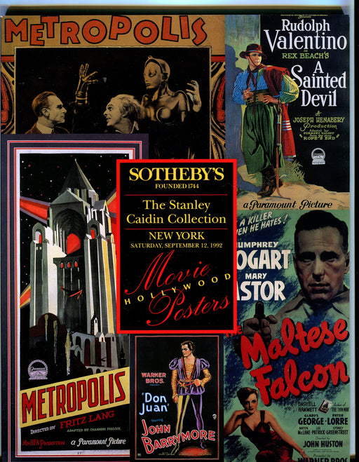 Sothebys Auction Catalog Sept 12 1992 Stanley Caidin Collection Movie Posters   - TvMovieCards.com