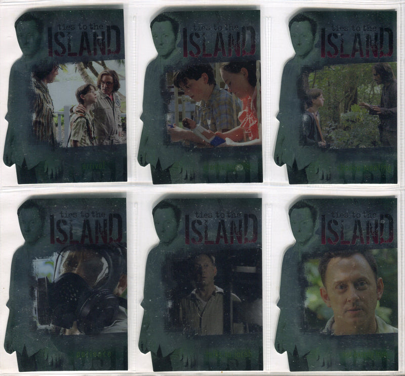 Lost Season 3 Three - "Ties to the Island" Set of 6 Die Cut Chase Cards #TI1-TI6   - TvMovieCards.com