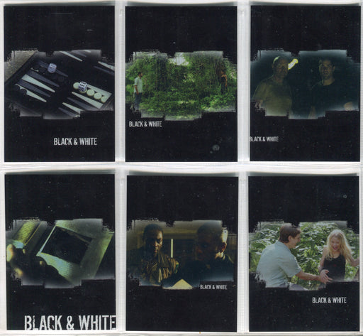 Lost Revelations Black and White Chase Card Set BW1-BW6   - TvMovieCards.com