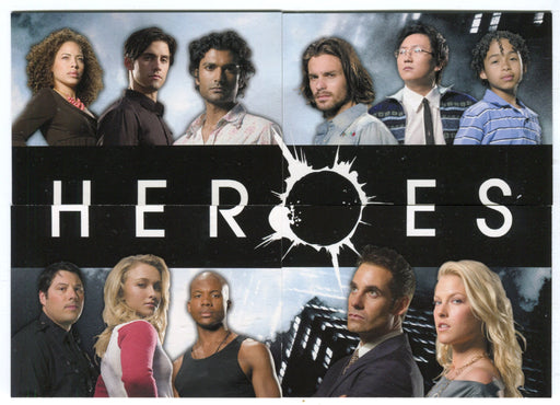 Heroes Volume 1 Promo Card Set of 4 SDCC San Diego Comic Con Topps 2008   - TvMovieCards.com