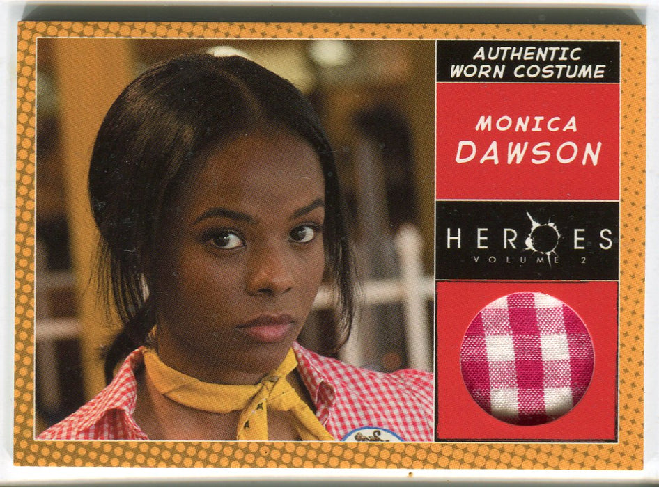 Heroes Volume 2 Monica Dawson's Burger Bonanza uniform Costume Card Topps 2008   - TvMovieCards.com