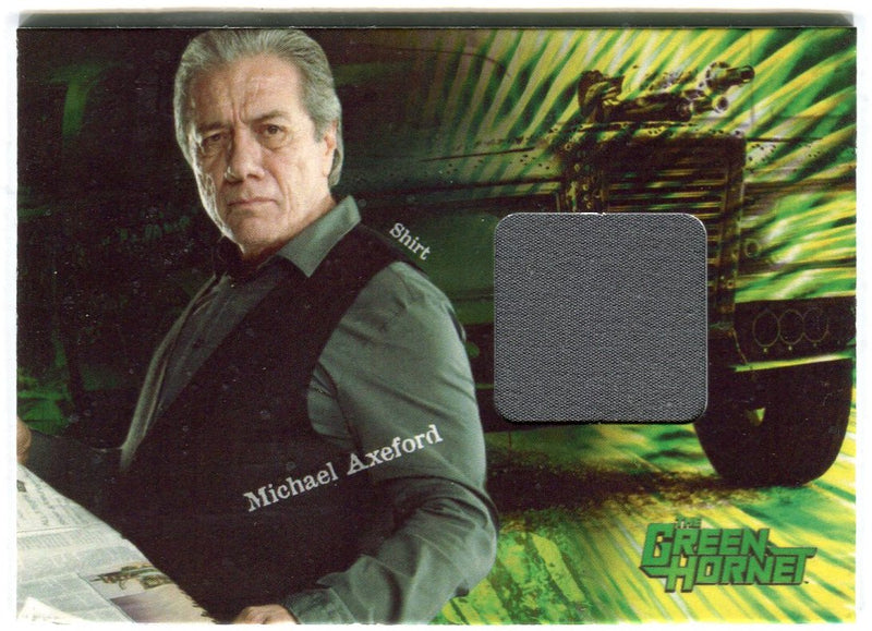 Green Hornet 2011 Movie Edward James Almos Michael Axeford Costume Card 124/500   - TvMovieCards.com