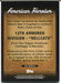 American Heritage Heroes Ed Heroism Relics Hellcats Uniform #AH-WWII4 Topps 2009   - TvMovieCards.com