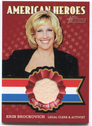 American Heritage Heroes Relics Erin Brockovich AHR-EB Topps 2009   - TvMovieCards.com