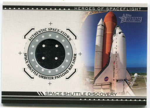 American Heritage Heroes HSFR-SSD5 Discovery Space Shuttle Payload BayLiner Card   - TvMovieCards.com