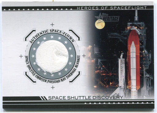 American Heritage Heroes HSFR-SSD7 Discovery Space Shuttle Thermal Blanket Card   - TvMovieCards.com