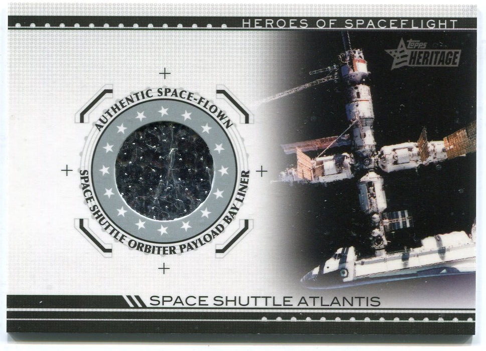 American Heritage Heroes HSFR-SSA4 Atlantis Space Shuttle Payload Bay Liner Card   - TvMovieCards.com