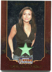2009 Donruss Americana Gold Proof Materials Marisol Nichols #75 Costume Card   - TvMovieCards.com