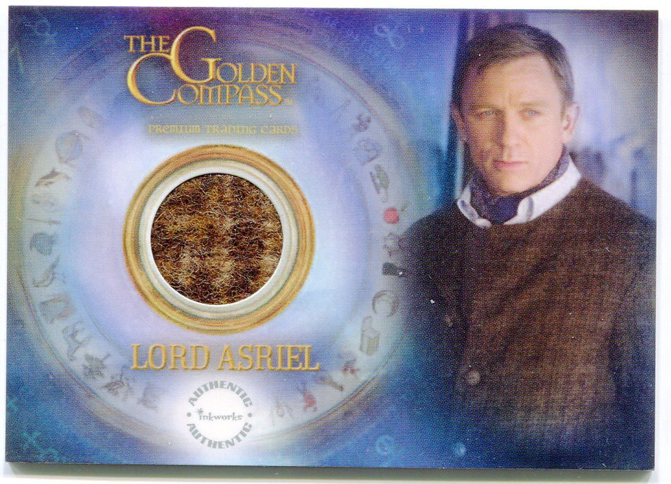 Golden Compass Lord Asriel's Tweed Jacket Piecework Card PW7 Inkworks 2007   - TvMovieCards.com