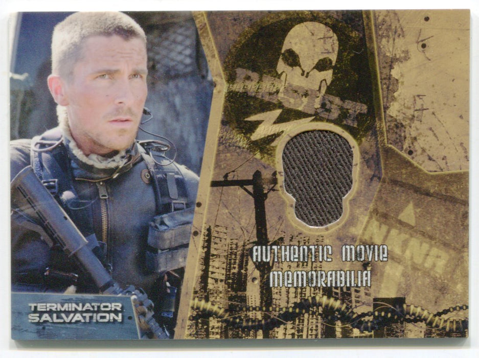 Terminator Salvation Movie John Connor's Fatigues Costume Card Topps 2009   - TvMovieCards.com