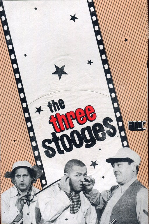 Three Stooges Series One Trading Card Box 36 Packs FTCC 1985   - TvMovieCards.com
