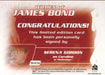 James Bond Archives 2014 Edition Serena Gordon Autograph Card WA51   - TvMovieCards.com