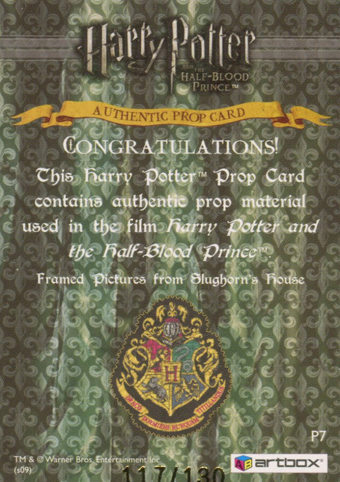 Harry Potter Half Blood Prince Update Framed Pictures Prop Card HP P7 #117/130   - TvMovieCards.com