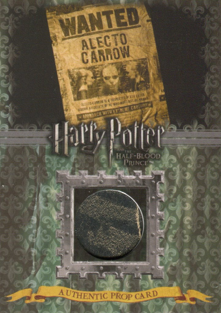 Harry Potter Half Blood Prince Update Wanted Poster Prop Card HP P12 #045/240   - TvMovieCards.com