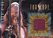 Farscape Season 2 Ka D'Argo Red Swatch Costume Card CC6   - TvMovieCards.com