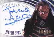 Farscape Through the Wormhole Jeremy Sims Autograph Card A53   - TvMovieCards.com