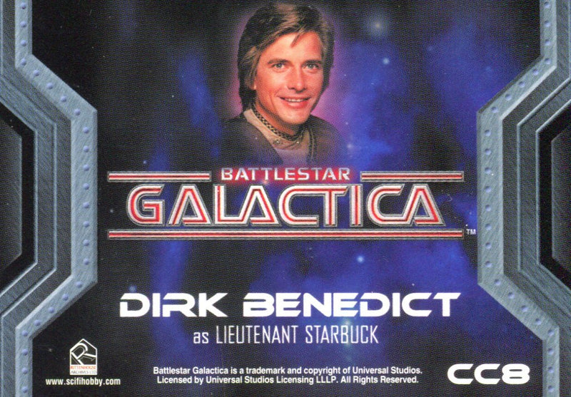 Battlestar Galactica Colonial Warriors Lieutenant Starbuck Costume Card CC8   - TvMovieCards.com