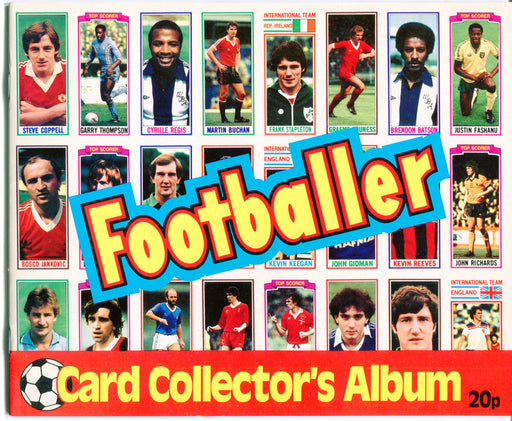 Topps 1981 Footballer Card Collector's Album Soccer (Empty No Cards)   - TvMovieCards.com