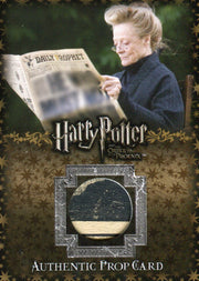 Harry Potter Order of Phoenix The Daily Prophet Prop Card HP P3 #044/310   - TvMovieCards.com