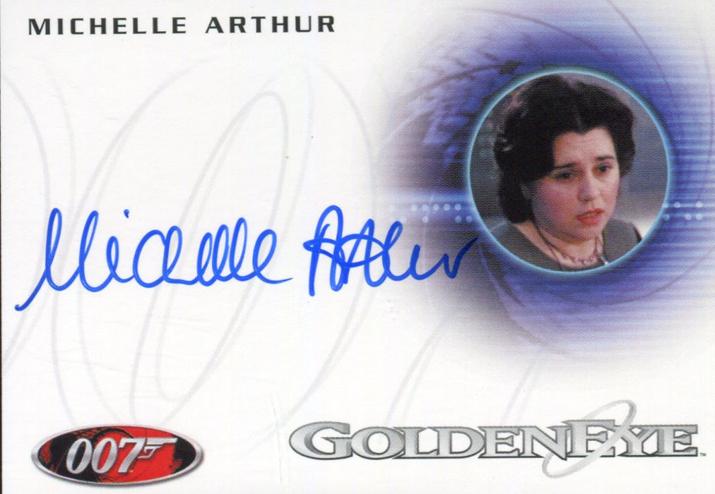 James Bond Autographs & Relics Michelle Arthur as Anna Autograph Card A159   - TvMovieCards.com