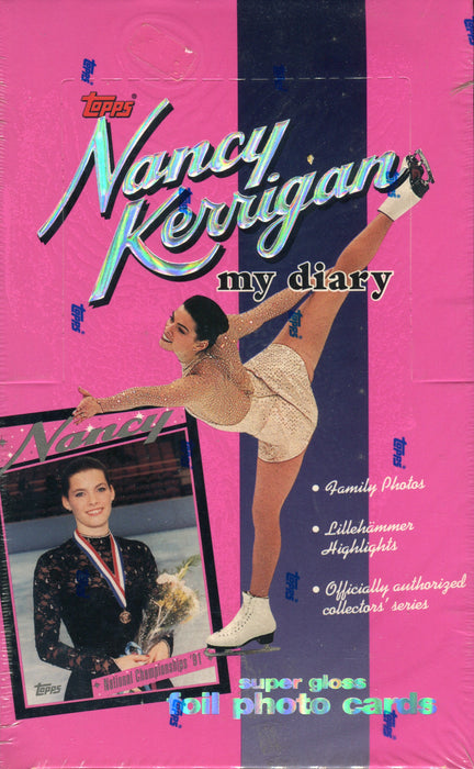 Nancy Kerrigan My Diary Card Box 36 Packs Topps 1994   - TvMovieCards.com