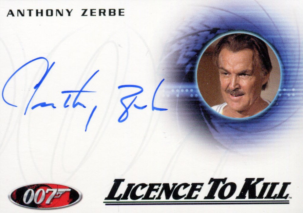 James Bond 50th Anniversary Series Two Anthony Zerbe Autograph Card A162   - TvMovieCards.com