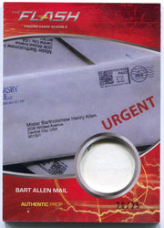 Flash Season 2 Prop Card M28 A Piece of Bart Allen Mail #20/25   - TvMovieCards.com