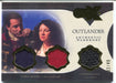 Outlander CZX Triple Wardrobe Costume Card TW5 Caitriona Balfe & Tobias Menzies   - TvMovieCards.com