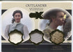 Outlander CZX Triple Wardrobe Costume Card TW9 Caitriona Balfe / Lauren   - TvMovieCards.com