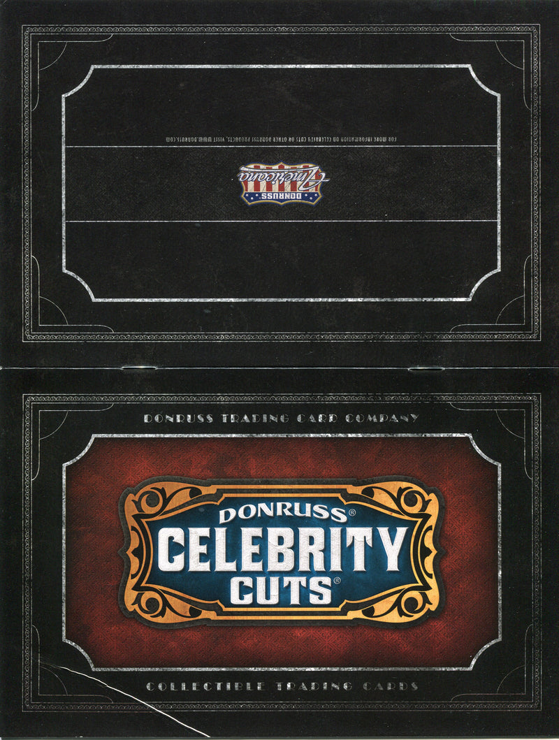 Americana Celebrity Cuts Trading Card Dealer Promo 8 Page Booklet   - TvMovieCards.com