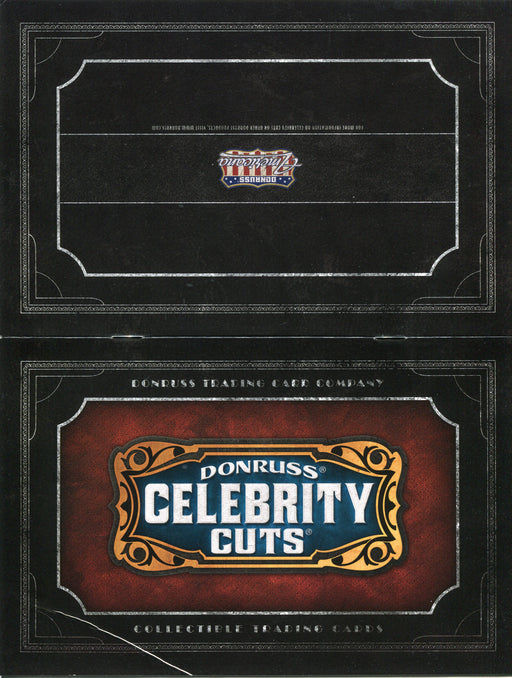 Americana Celebrity Cuts Trading Card Dealer Promo 8 Page Booklet   - TvMovieCards.com