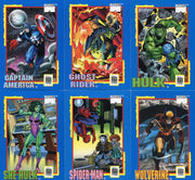 Marvel Superheroes Trading Card Treats Card Set 6 Cards Impel 1991   - TvMovieCards.com