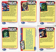 Marvel Superheroes Trading Card Treats Card Set 6 Cards Impel 1991   - TvMovieCards.com