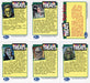 Universal Monsters Trading Card Treats Card Set 6 Cards Impel 1991   - TvMovieCards.com