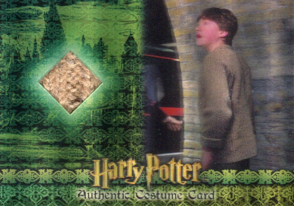 The World Harry Potter 3D Rupert Grint Ron Weasley Costume Card HP C4 #048/225   - TvMovieCards.com