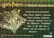 The World of Harry Potter 3D Slytherin Robe Costume Card HP C6 #144/175   - TvMovieCards.com