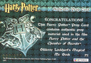 The World of Harry Potter 3D Magical Me Book Prop Card HP P5 #007/200   - TvMovieCards.com