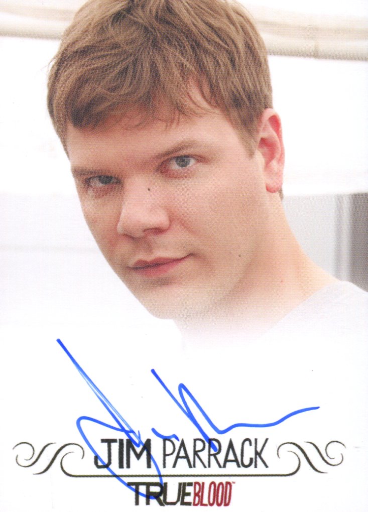 True Blood Archives Jim Parrack Autograph Card   - TvMovieCards.com