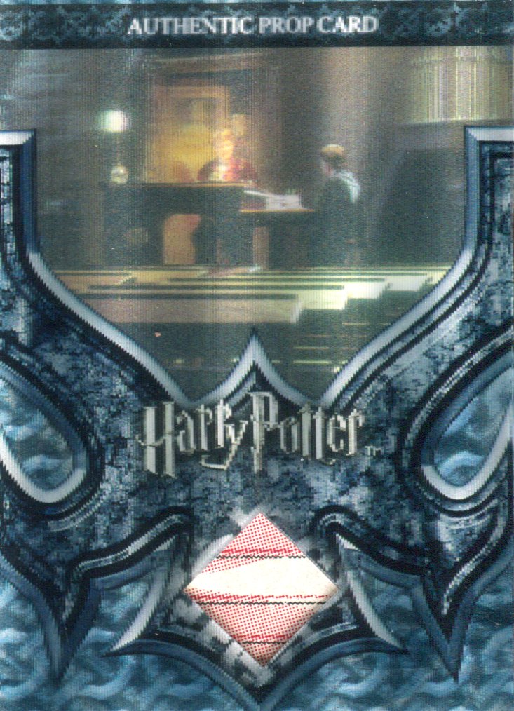 The World of Harry Potter 3D 2 Lockhart's Class Books Prop Card HP P7 #322/360   - TvMovieCards.com