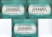 Stargate Atlantis Season Two Halling Costume Card Variants 3 Cards   - TvMovieCards.com