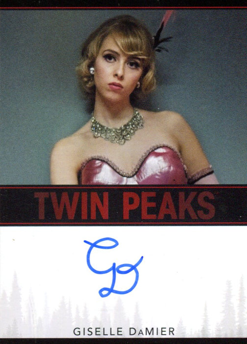 Twin Peaks Giselle DaMier as Sandie Autograph Card Rittenhouse 2018   - TvMovieCards.com