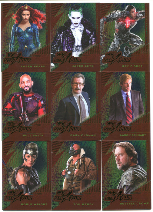 CZX DC Super Heroes & Super-Villains Complete 24-Card STR PWR Set S01-S24   - TvMovieCards.com