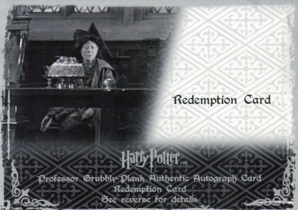 Harry Potter Memorable Moments 2 Apple Brook Autograph Redemption Card   - TvMovieCards.com
