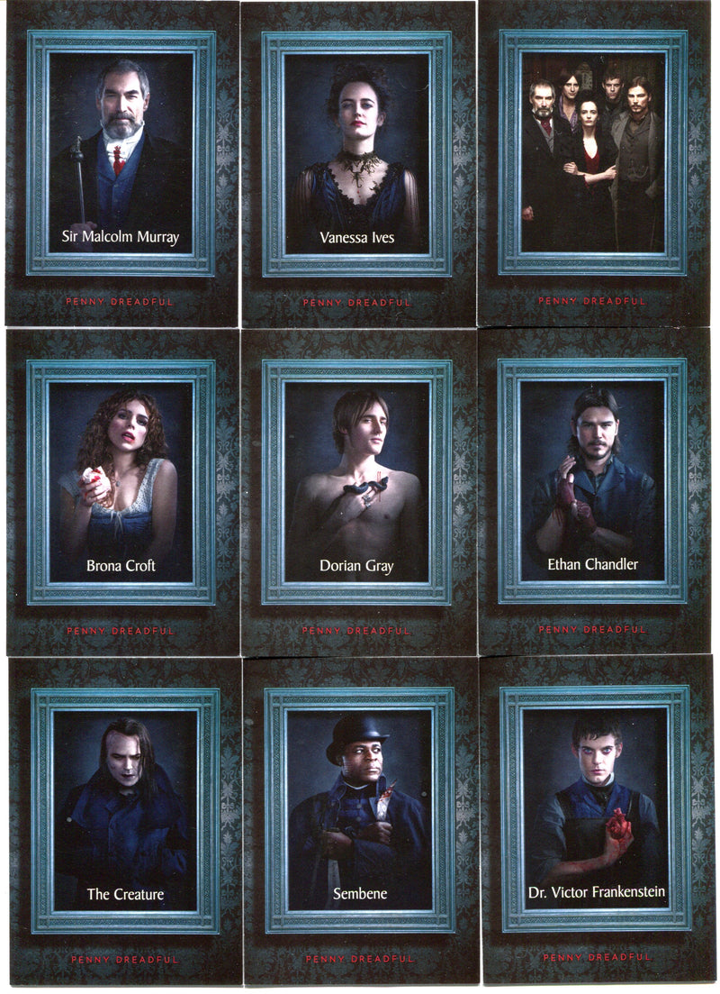 2015 Penny Dreadful Season One Character Bios Chase Trading Card Set C1-C9   - TvMovieCards.com