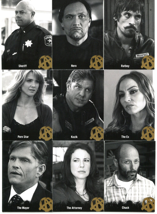 2015 Sons of Anarchy Season 4 & 5 Character Bios Chase Card Set C12-C20   - TvMovieCards.com