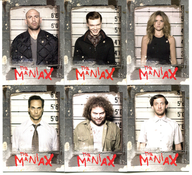 2017 Gotham Season 2 Before The Legend Maniax Chase Trading Card Set MX1-MX6   - TvMovieCards.com